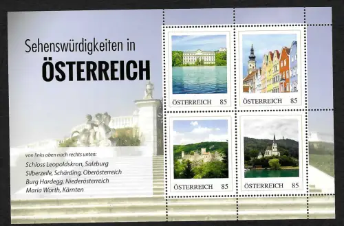 Österreich 2022: Sehenswürdigkeiten: Schloss Leopoldskron, Silberzeile, ... **