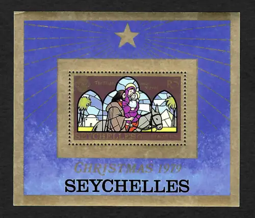 Seychellen 1979: Weihnachten, postfrisch