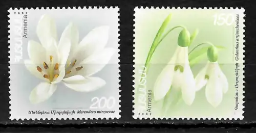 Armeinien 2002: Flora und Fauna, postfrisch