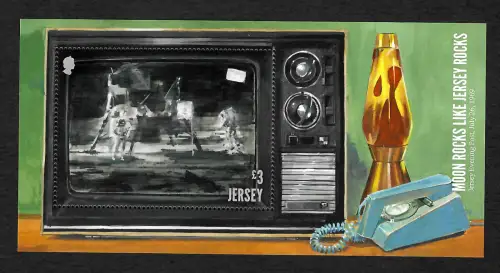 Jersey 2019: Moon rocks like Jersey rocks, 50 Jahre Apollo 11, postfrisch