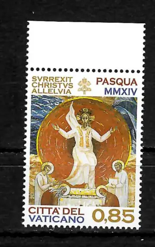 Vatikan 2014: Ostern 2014, Christus, postfrisch