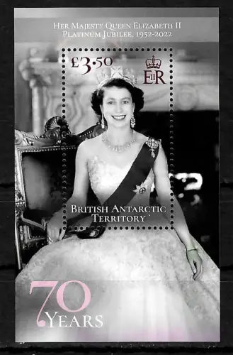 BAT 2022: the Queen's Platinum Jubilee 2022 postfrisch **