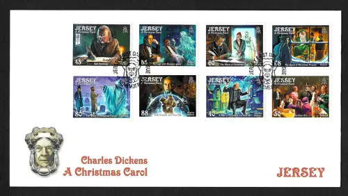 Jersey 2012: A Christmas Carol, Weihnachtsgeschichte, FDC