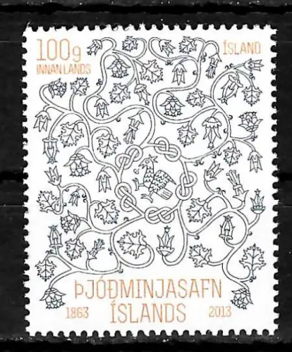 Island 2013: 150 Jahre Nationalmuseum, #1377, postfrisch