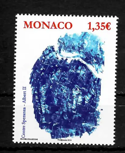 Monaco 2013: Centre Speranza - Albert II, postfrisch