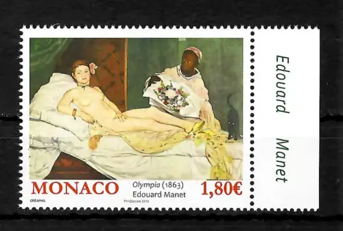 Monaco 2013: Edouard Manet, #3115 postfrisch