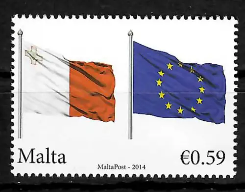 Malta 2014: 10 Jahre Beitritt zur EU, postfrisch