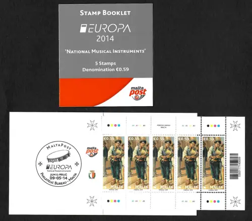 Malta 2014: 10 Jahre Beitritt zur EU, Markenheft postfrisch