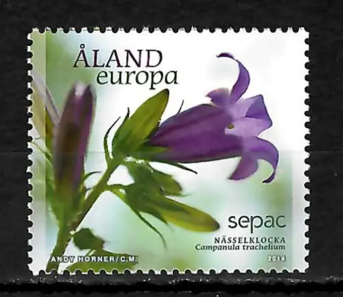 Aland 2014: Blumen Nässelklocka, #392, postfrisch