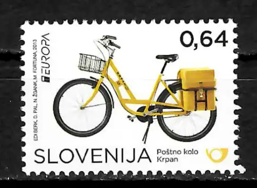 Slowenien 2013: EUROPA Postfahrzeuge, #992, postfrisch
