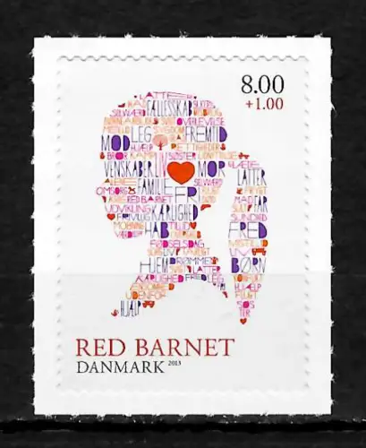 Dänemark 2013: Red Barnet, Suchergebniss für 717707, postfrisch