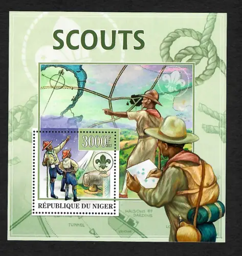 Niger 2013: Scouts, Pfadfinder , #2251, postfrisch