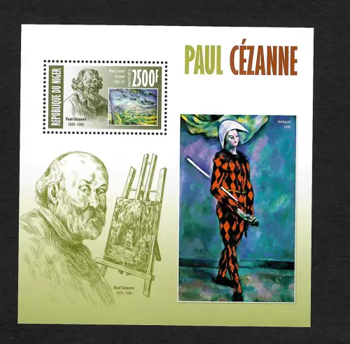 Niger 2013: Paul Cézanne, postfrisch