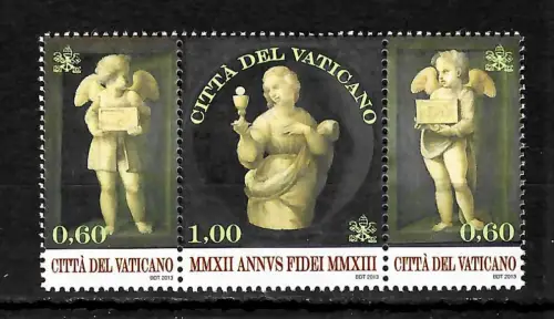 Vatikan 2013: Raffael, Jahr des Glaubens, #1758-1760,  postfrisch
