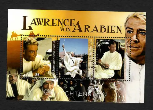 Liechtenstein 2021: Lawrence von Arabien, postfrisch
