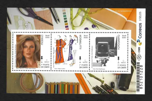 Brasilien 2020: Mode 2020, 1ere Porte da Carta, postfrisch