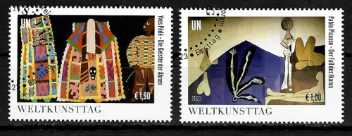 UNO Wien 2023: Pablo Picasso, gestempelt