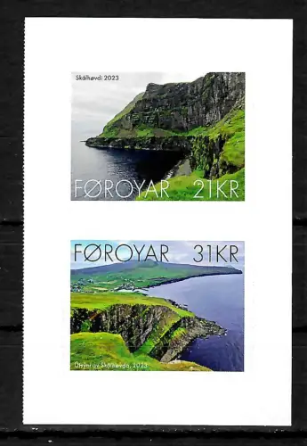 Farör 2023: Landschaften Skalhovdi, postfrisch