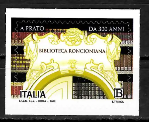 Italien 2022: Biblioteca Roncioniana, postfrisch
