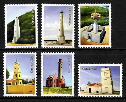Curacao 2018: Leuchttürme, postfrisch, lighthouses