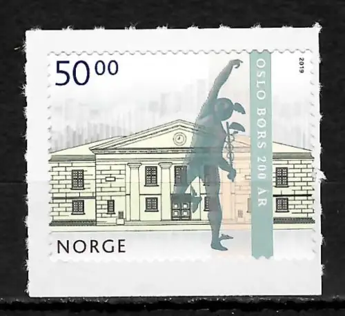Norwegen 2019: Osloer Börse, 200 Jahre, postfrisch