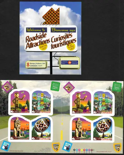 Kanada 2013: Roadside Attractions, Curiosités touristiques, postfrisch