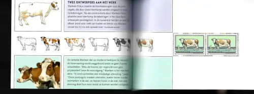 Niederlande 2013: Nederlandse Rundveerassen, Rinderrassen, #3010-12, MH86, **
