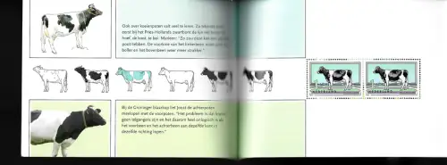 Niederlande 2013: Nederlandse Rundveerassen, Rinderrassen, #3010-12, MH86, **