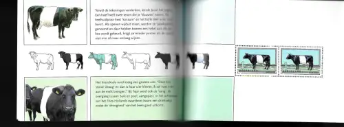 Niederlande 2013: Nederlandse Rundveerassen, Rinderrassen, #3010-12, MH86, **