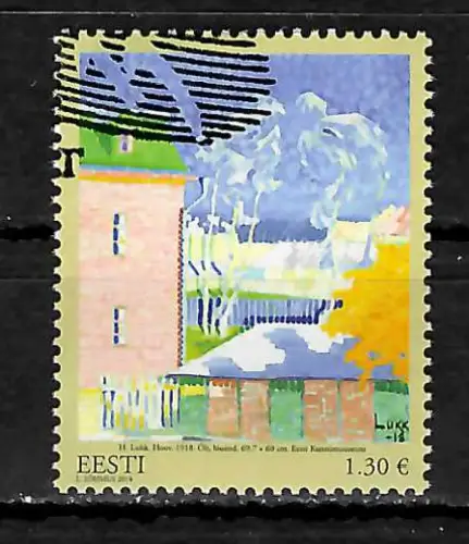 Estland 2014: Schätze des Kunstmuseums, #810, gestempelt