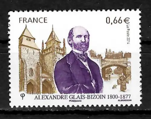 Frankreich 2014: Alexandre Glais-Bizoin, #5796, postfrisch
