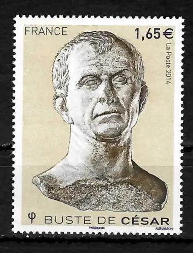 Frankreich 2014: Buste de César, #5778, postfrisch