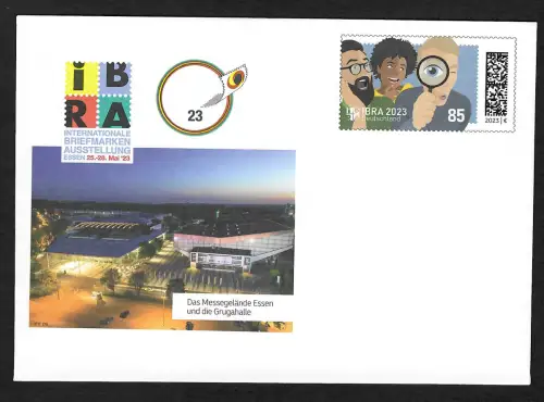 Bund 2023:  IBRA 2023, Essen, Ganzsache, postfrisch