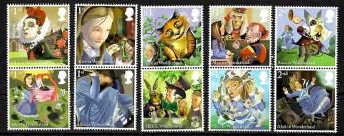 GB 2015: Alice in Wonderland, postfrisch