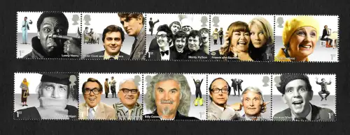 GB 2015: Britische Komiker, Monty Python, Norman Wisdom, ... postfrisch