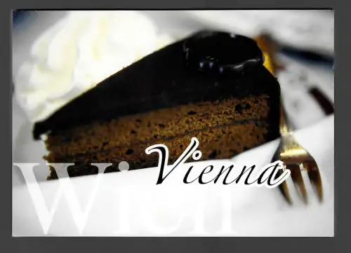 Österreich 2020: Sprechende Postkarte, Wiener Sachertorte, postfrisch