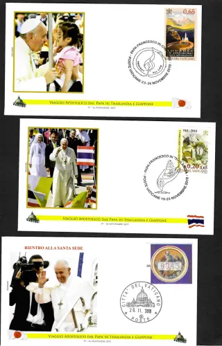 Vatikan 2019: Apostolische Reise Papst Franziskus nach Thailand, Japan