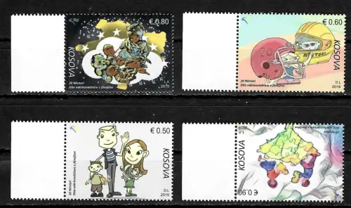 Kosovo 2019: Weltkindertag, postfrisch