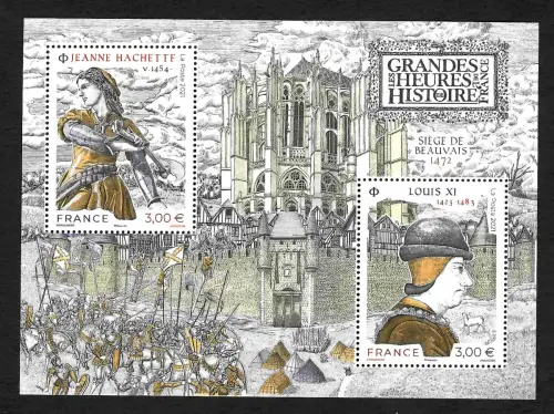 Frankreich 2021: Jeanne Hachette, Louis XI, Grandes les heures de l'histoire