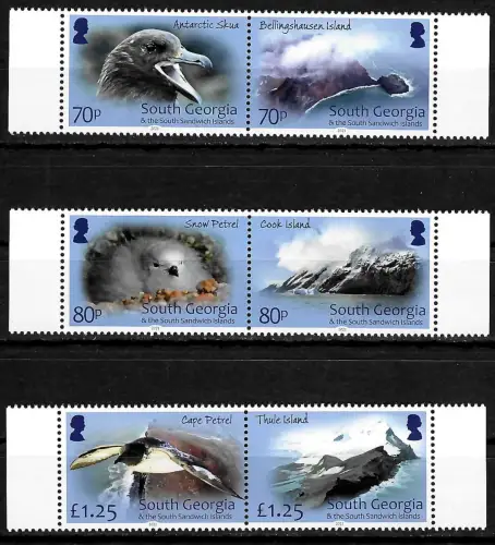 South Georgia-Sandwich Island 2021: Bewohner der Sandwich Islands - Tiere, **