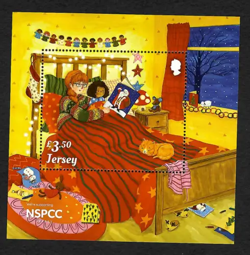 Jersey 2021: Weihnachtsgedicht, Nikolaus, postfrisch