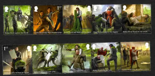 GB 2023: Legende von Robin Hood and Maid Marian, postfrisch