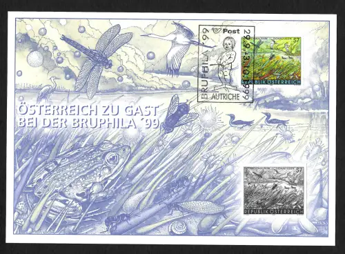 Österreich 1999: zu Gast abei der BRUPHILA '99