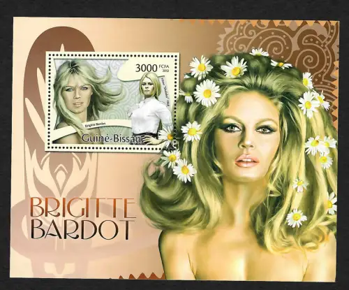 Guinea-Bissau 2012: Brigitte Bardot, #5805, postfrisch