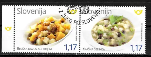 Slowenien 2019: Gastronomie, gestempelt