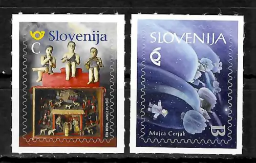 Slowenien 2019: Weihnachten, postfrisch