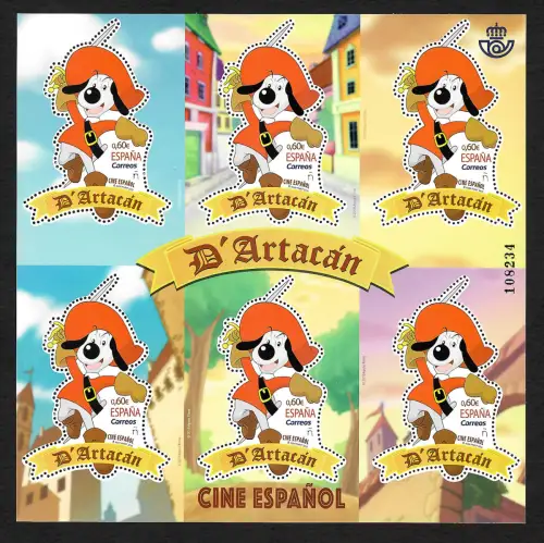 Spanien: D' Artacan - Cartoon, postfrisch