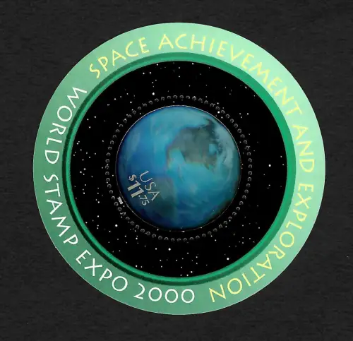 USA 2000: Space Achievement and Exploration, World Stamp Expo, mnh