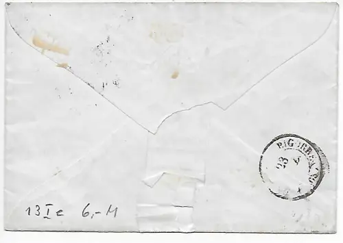 Frankreich 1861: Bayonne 