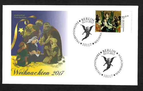 Bund 2017: Weihnachten, FDC